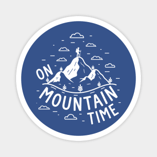 On Mountain Time Magnet